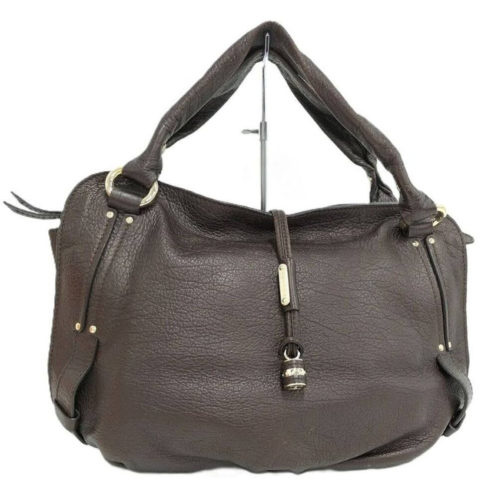 Celine Bitter Sweet Handbag Leather Brown